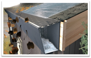 Rain gutter guard Danville