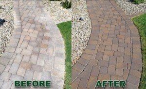 Power wash brick Pleasanton