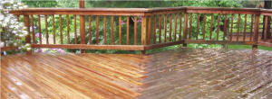 Wood deck power wash and seal Pleasanton