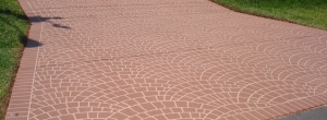 Power wash brick driveway Pleasanton